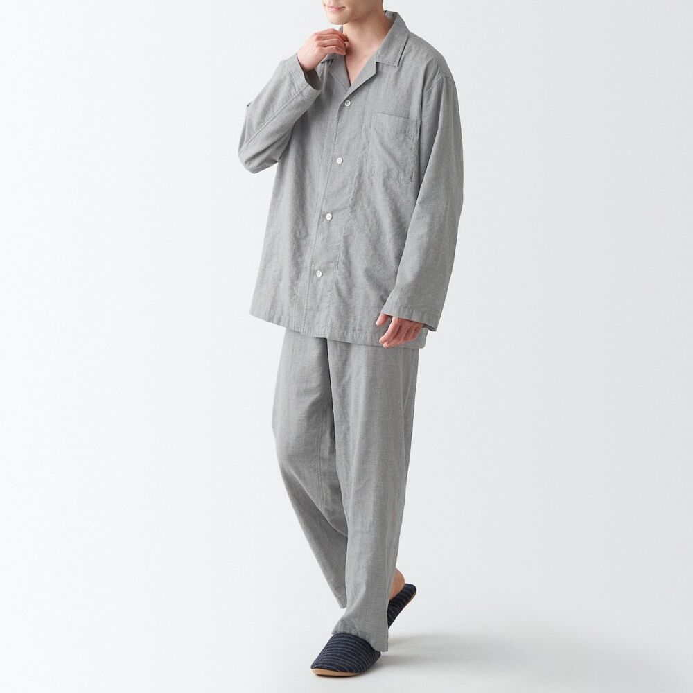 【メンズ】睡眠の質を上げるパジャマのおすすめ5.無印良品