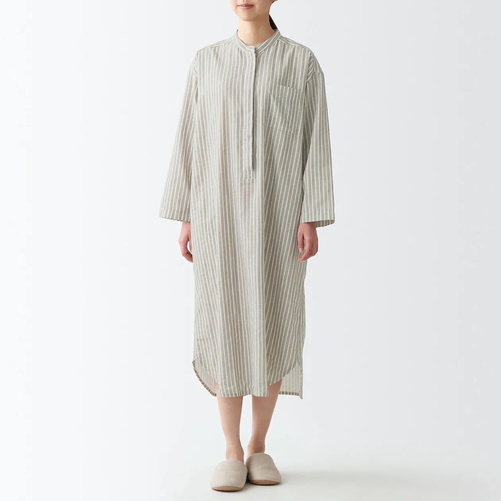 【レディース】睡眠の質を上げるパジャマのおすすめ5.無印良品