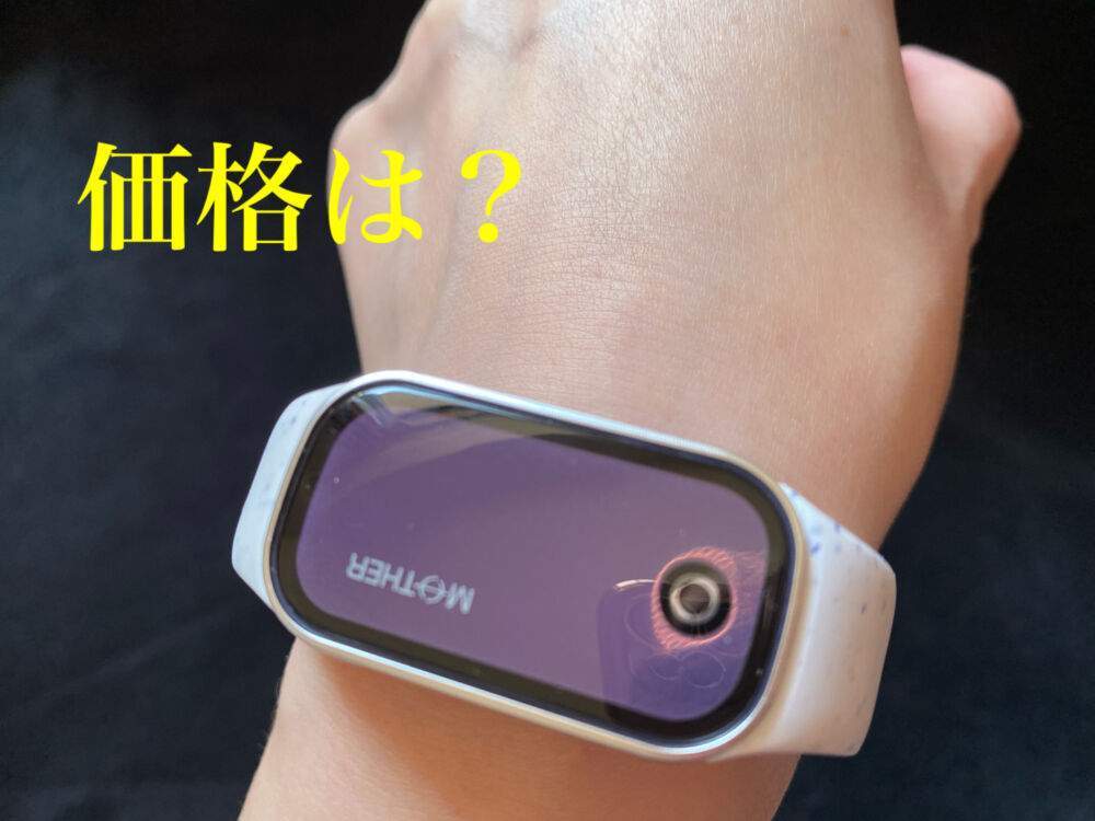 メディロムのウェアラブルデバイス「MOTHER」